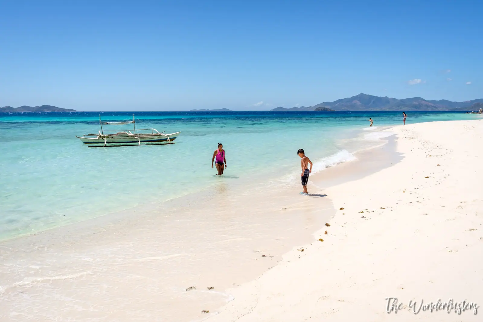 Malcapuya Beach près de Coron, Philippines
