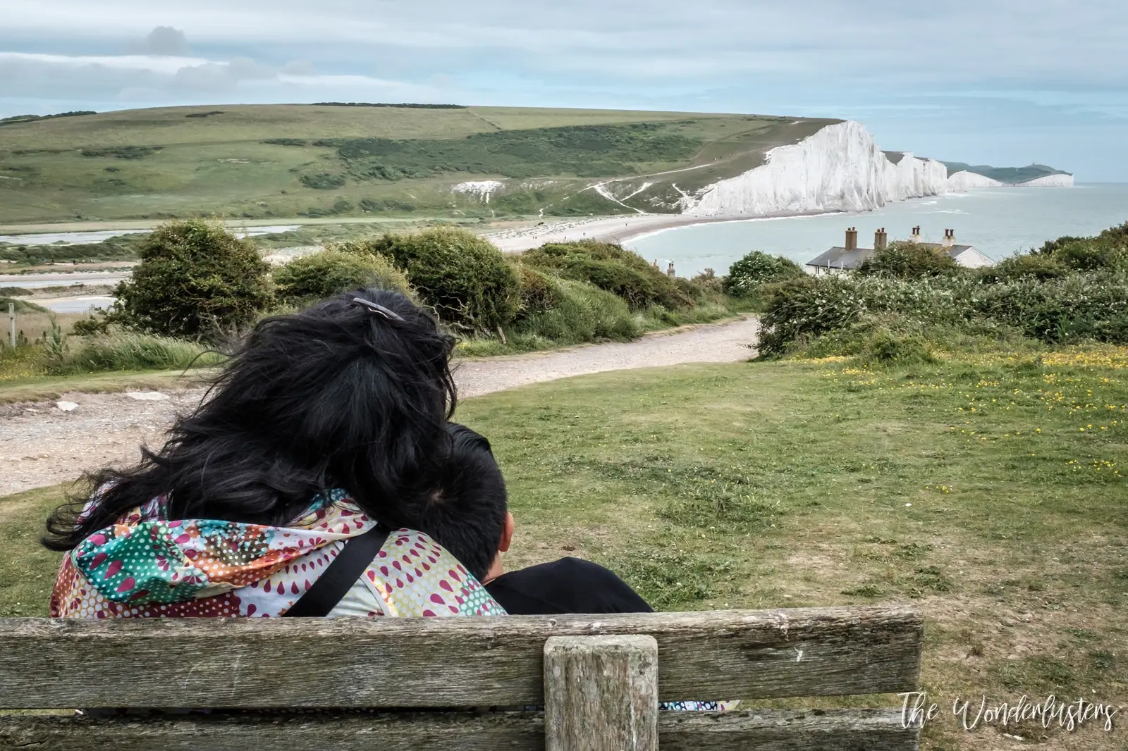Les falaises des Seven Sisters depuis Seaford