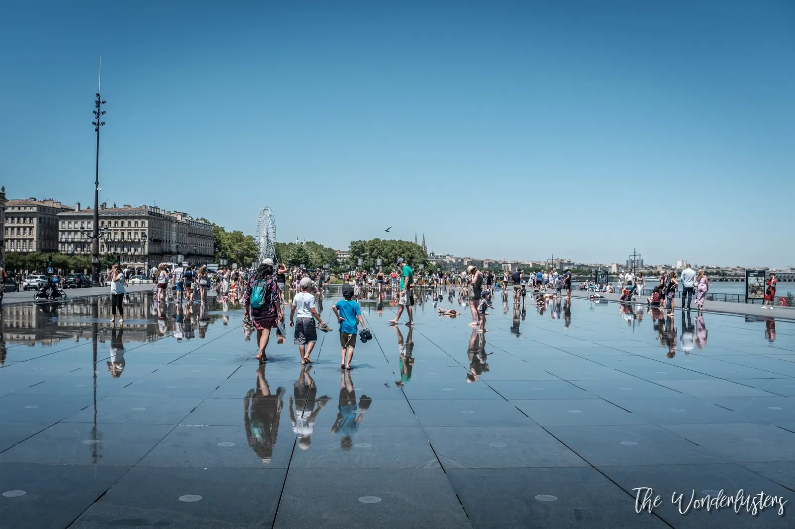 Miroir d'eau de Bordeaux