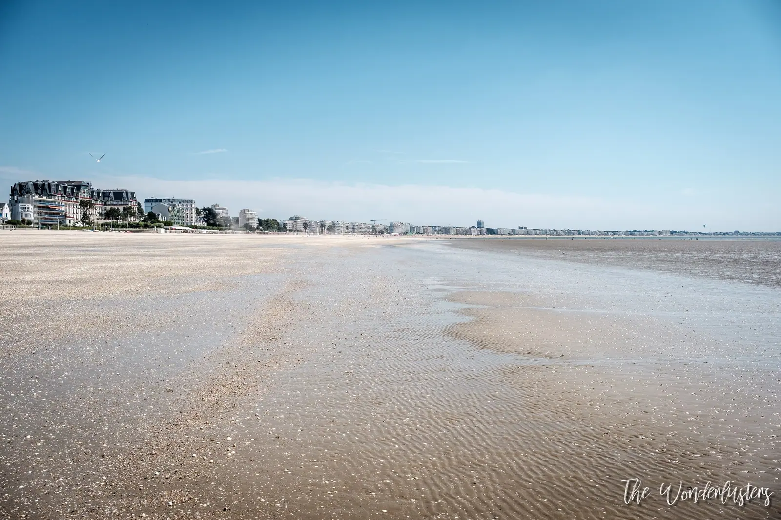 La Baule à marée basse