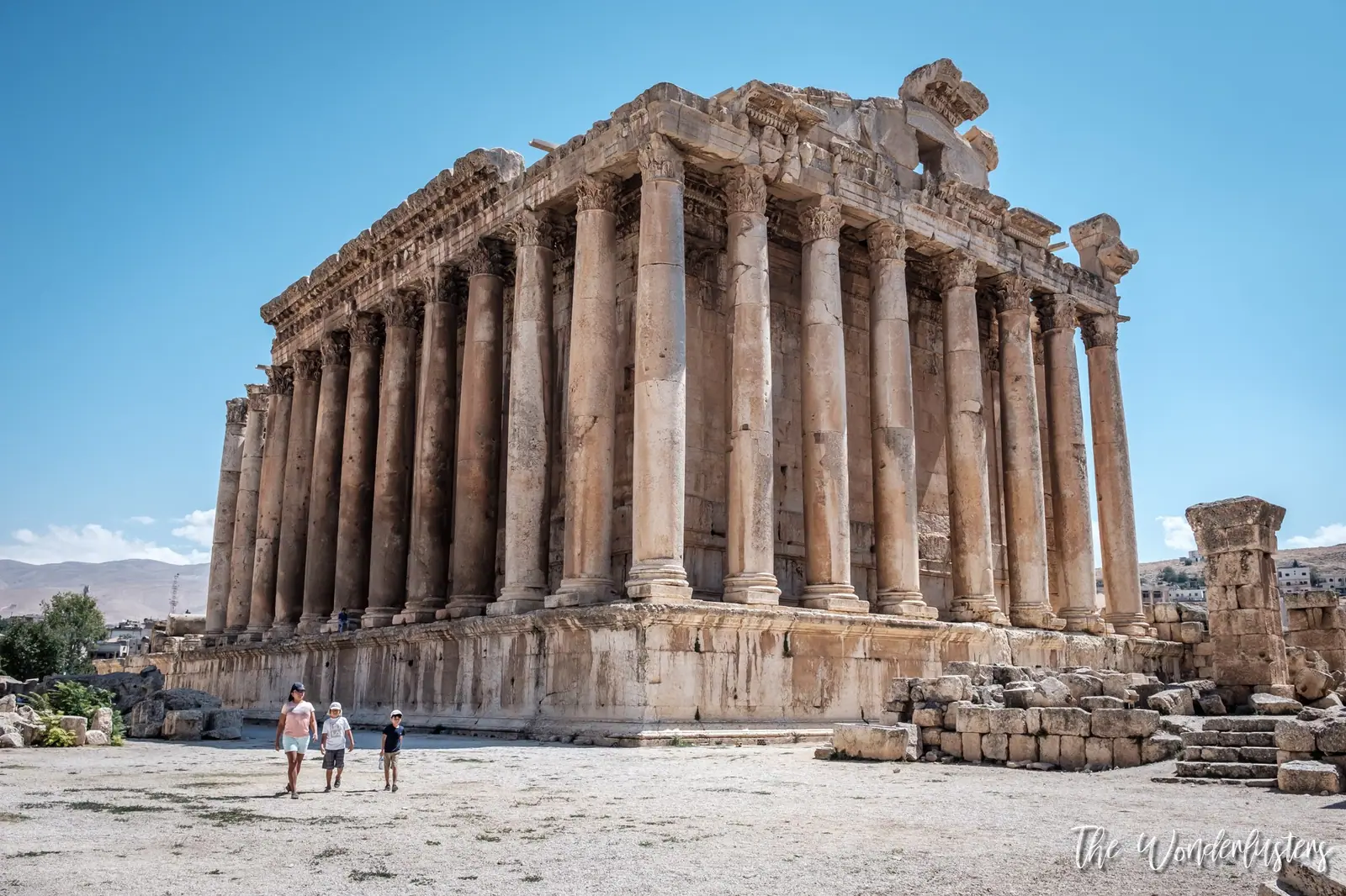 Temple de Bacchus à Baalbek, Liban