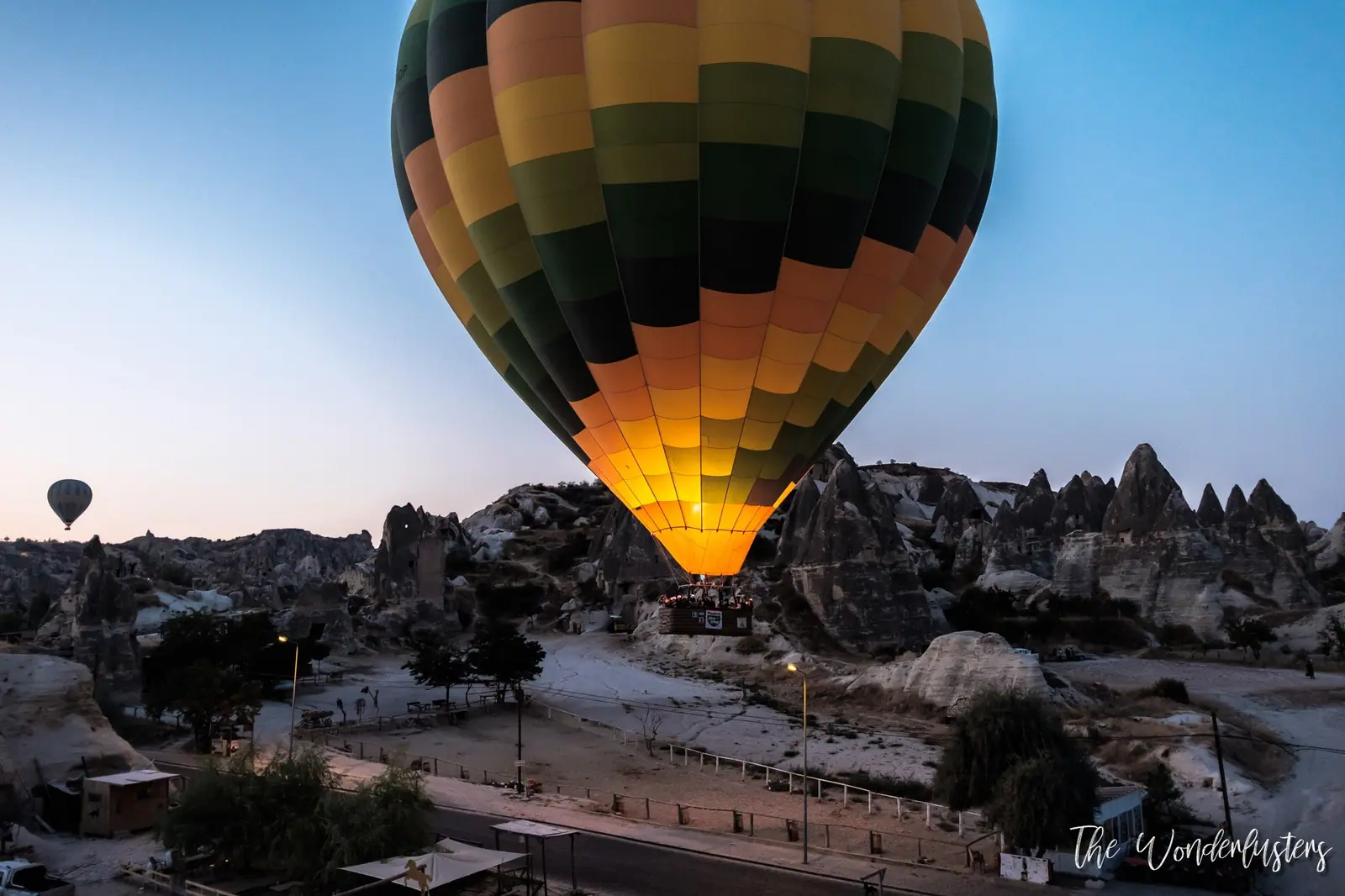 Montgolfières au-dessus de la Cappadoce