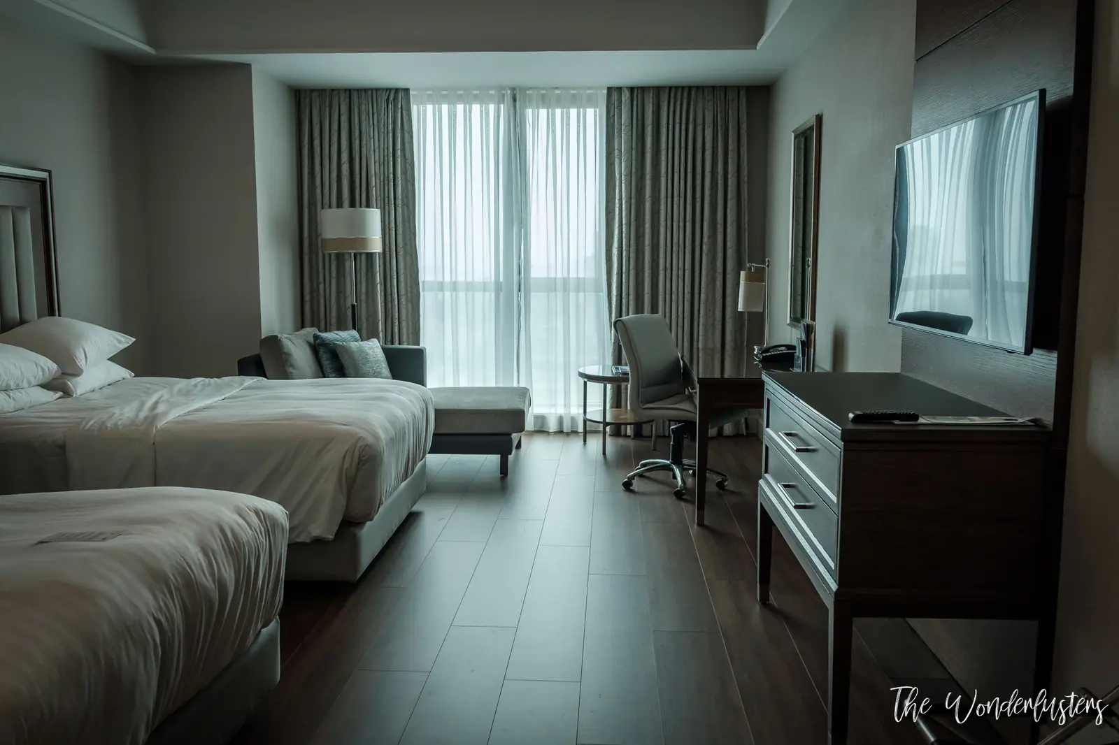 Chambre de l'hôtel Marriott Istanbul Asia