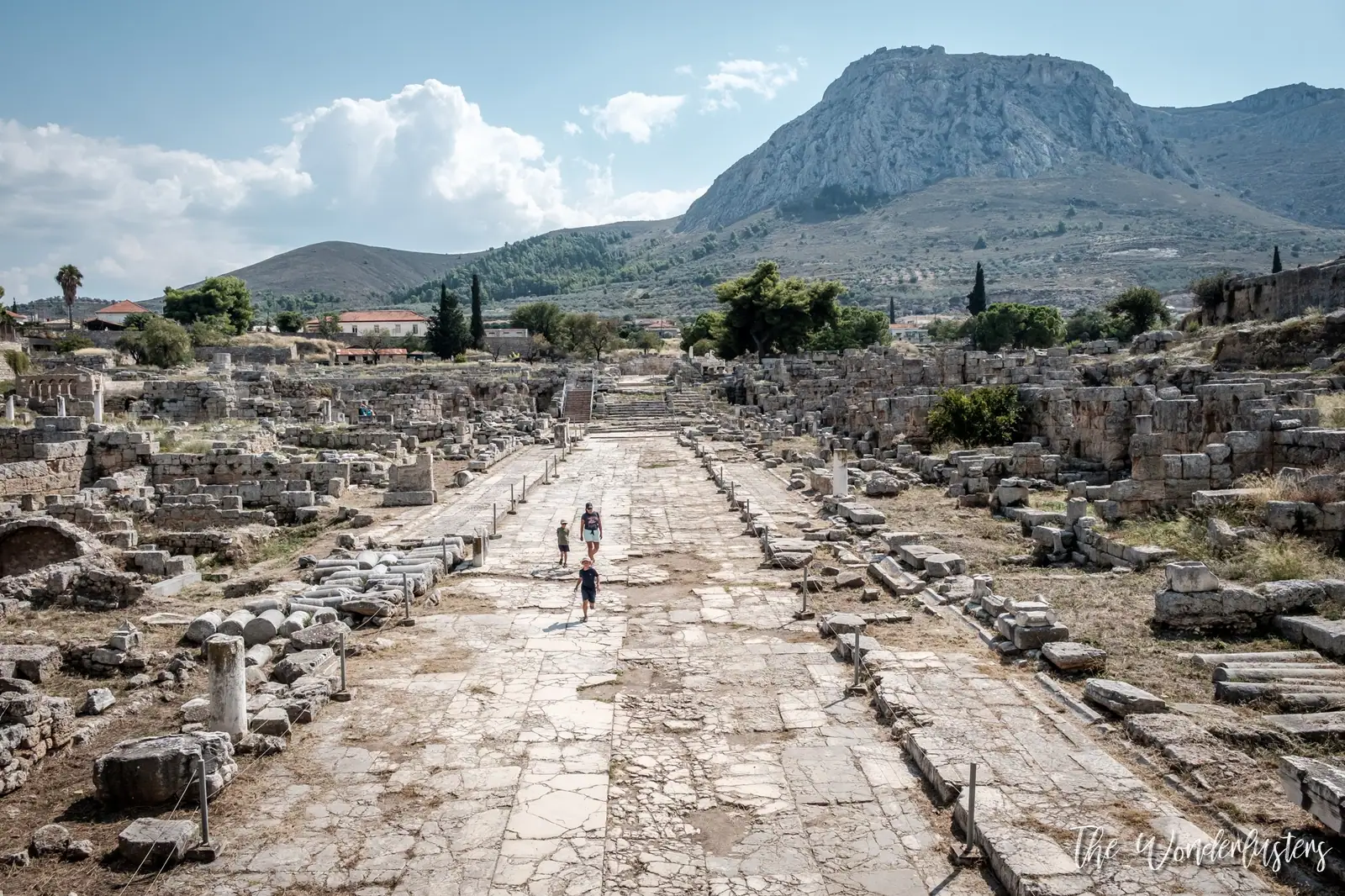 Ruines de l’ancienne Corinthe, Grèce