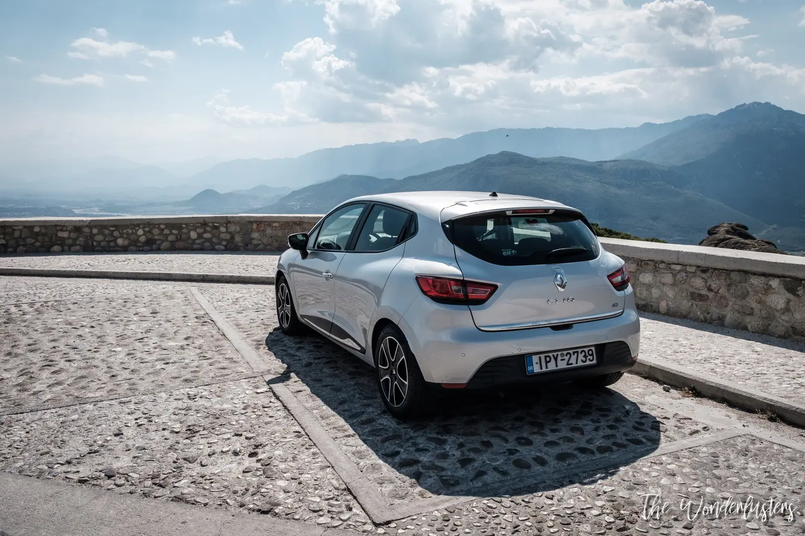 Notre voiture de location sur le continent