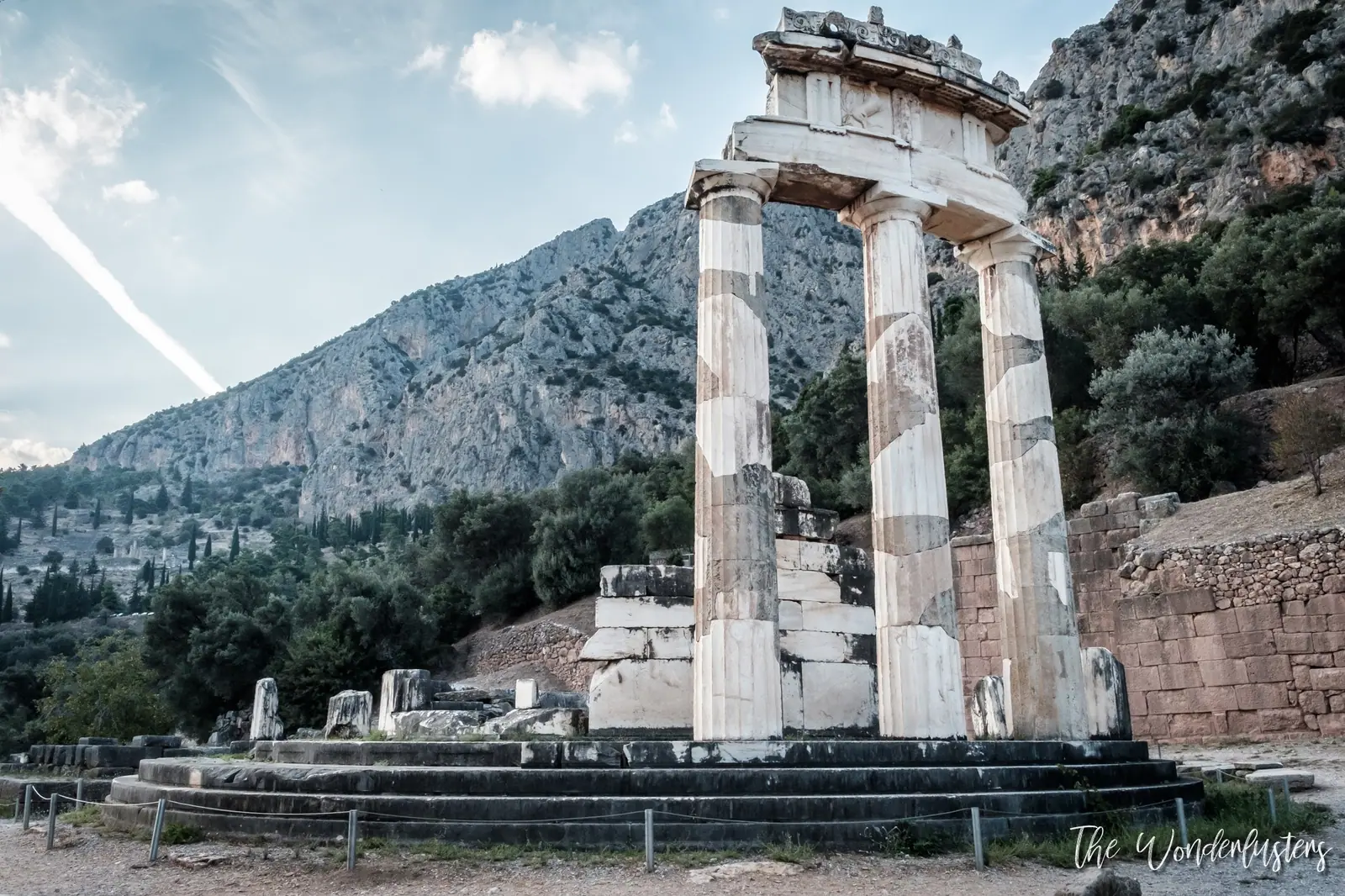 La tholos de Delphes