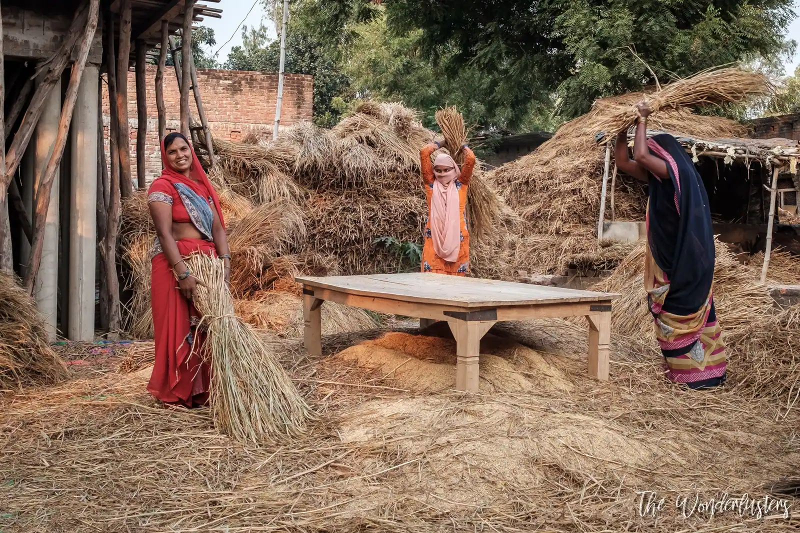 Visages de personnes rencontrées en Inde