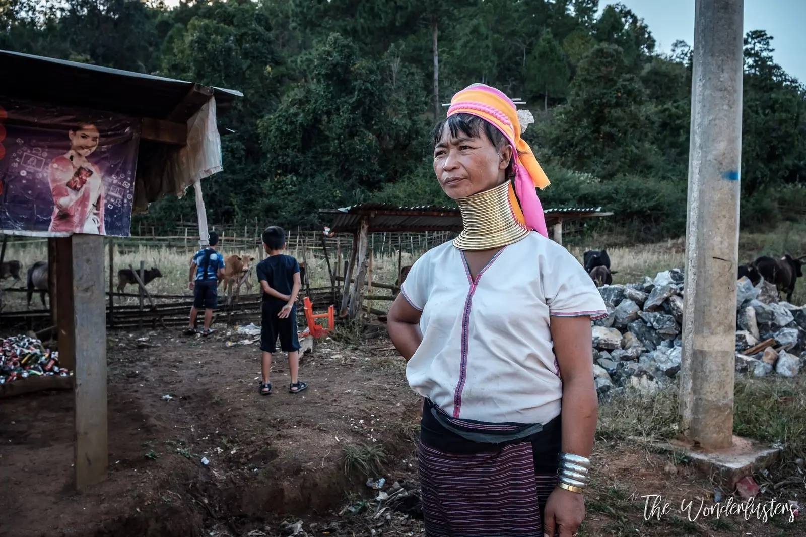 Communauté kayan de Pan Pet près de Loikaw, Birmanie