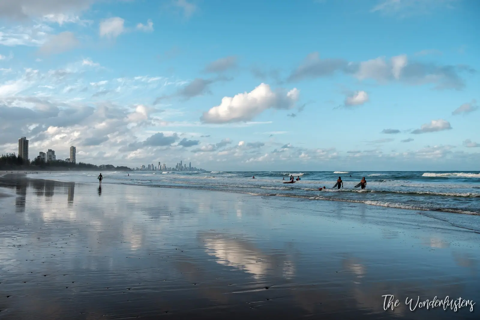 Gratte-ciel de la Gold Coast vus depuis Burleigh Head