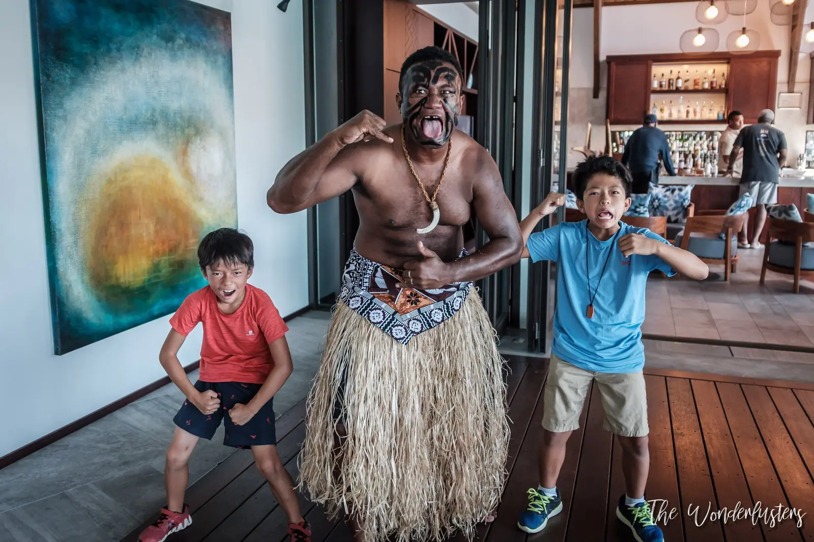 Danse traditionnelle fidjienne