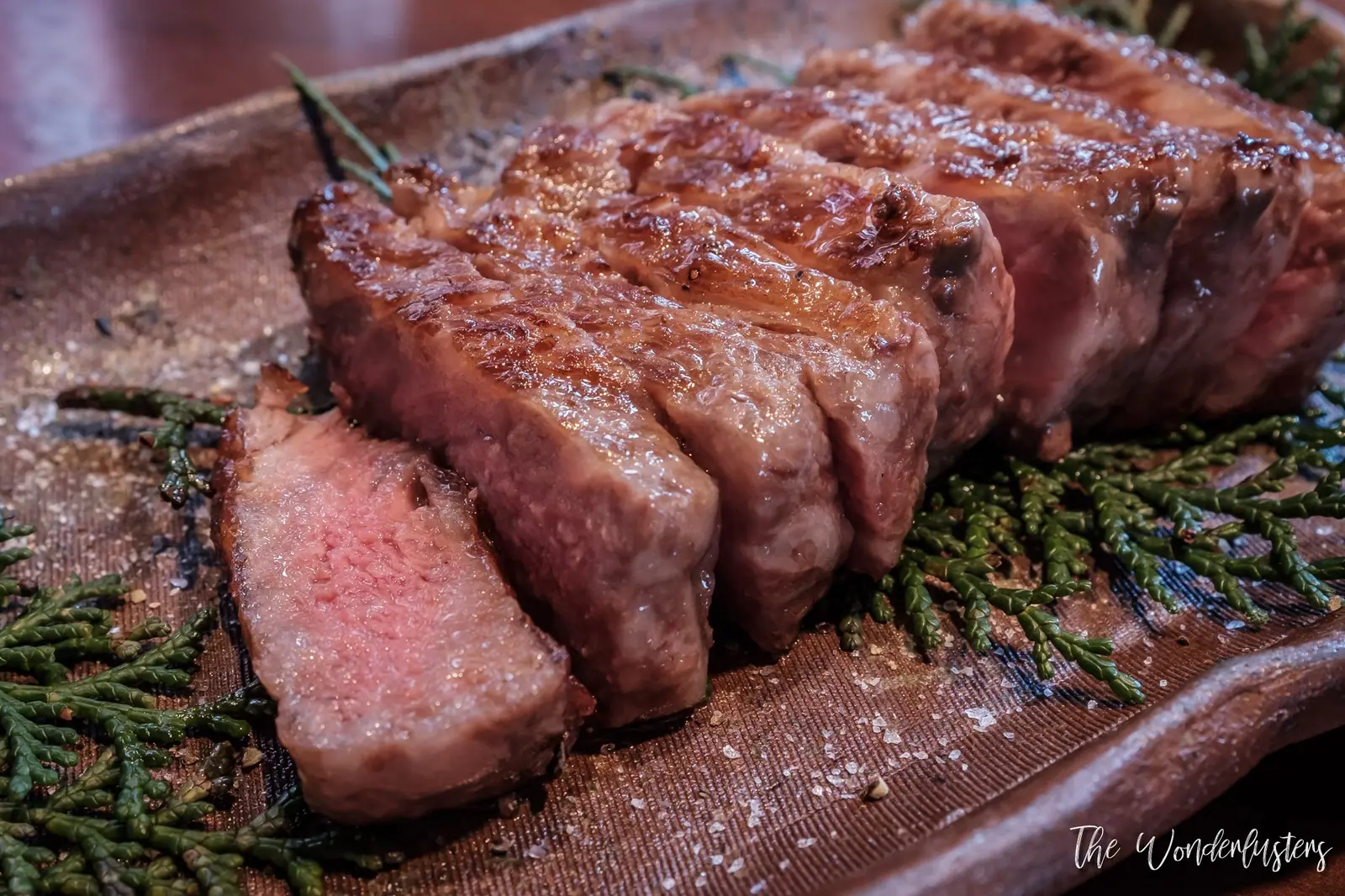 Bœuf maturé au restaurant La Shomon à Tarumi, près de Kobe