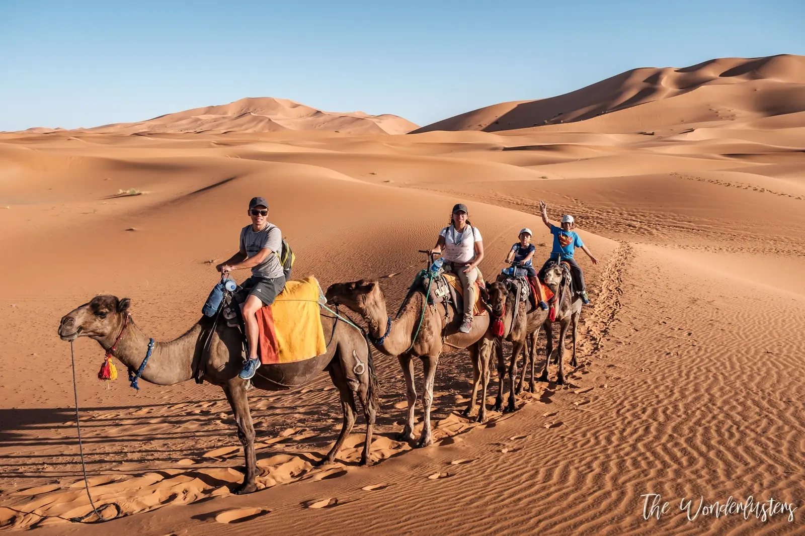 Les dunes de l’Erg Chebbi, Maroc