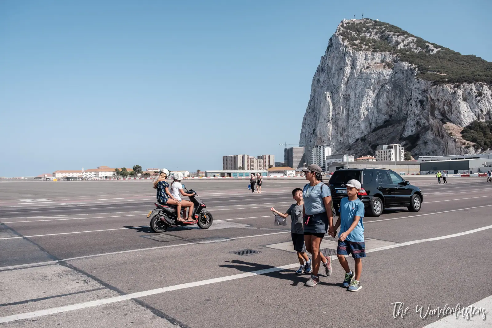Vue depuis le rocher de Gibraltar