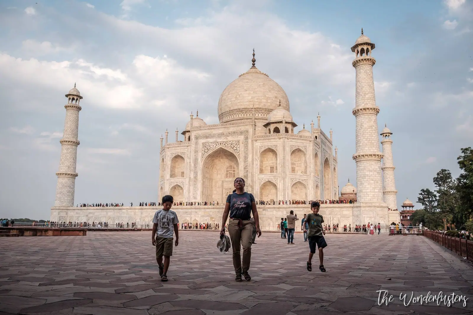 Le Taj Mahal à Agra, en Inde